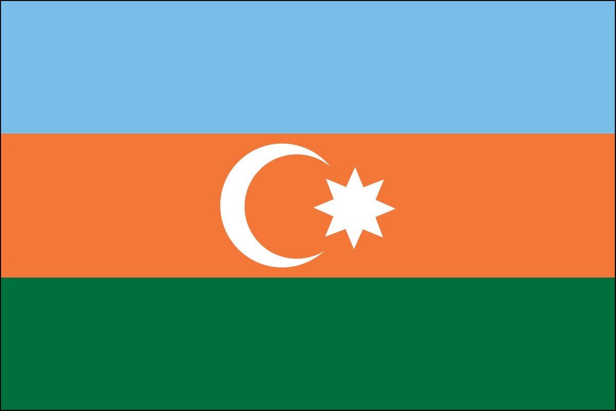 Shop Azerbaijan country flags wide selection and sizes church flags school flags business indoor and outdoor flags