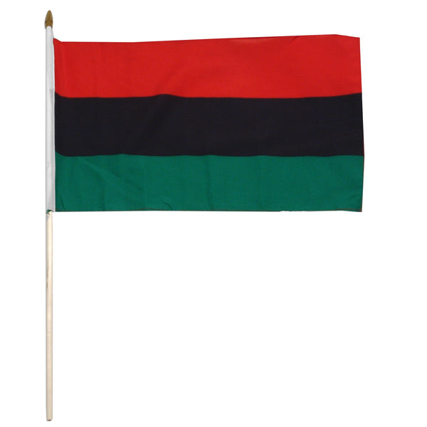 African-American Mounted Flag 12in x 18in l Shop 1-800 Flags