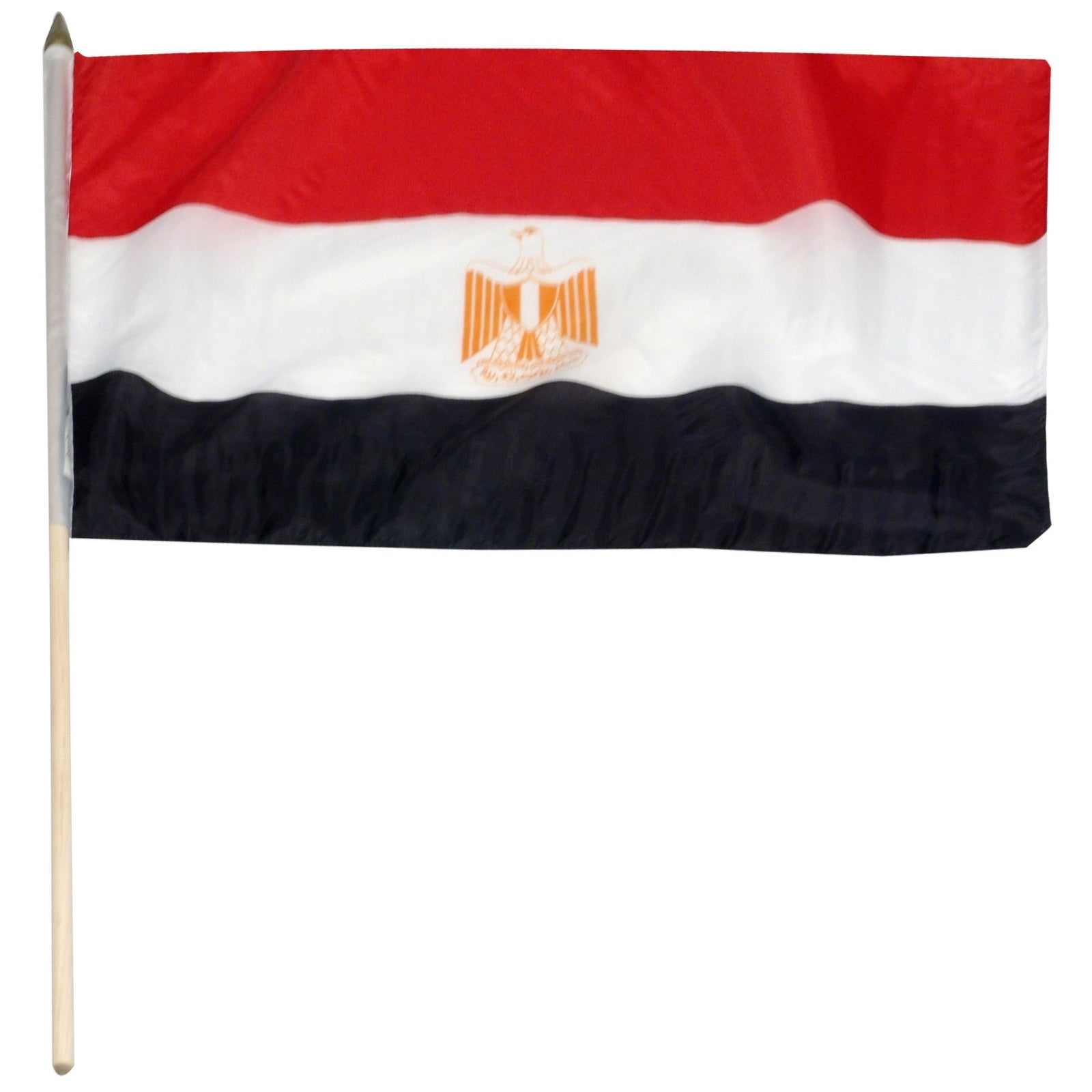 Bandera montada de Egipto de 12.0 x 18.0 in.