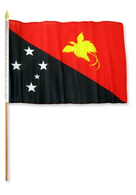 Papua-New Guinea classroom nylon and polyester flags for sale
