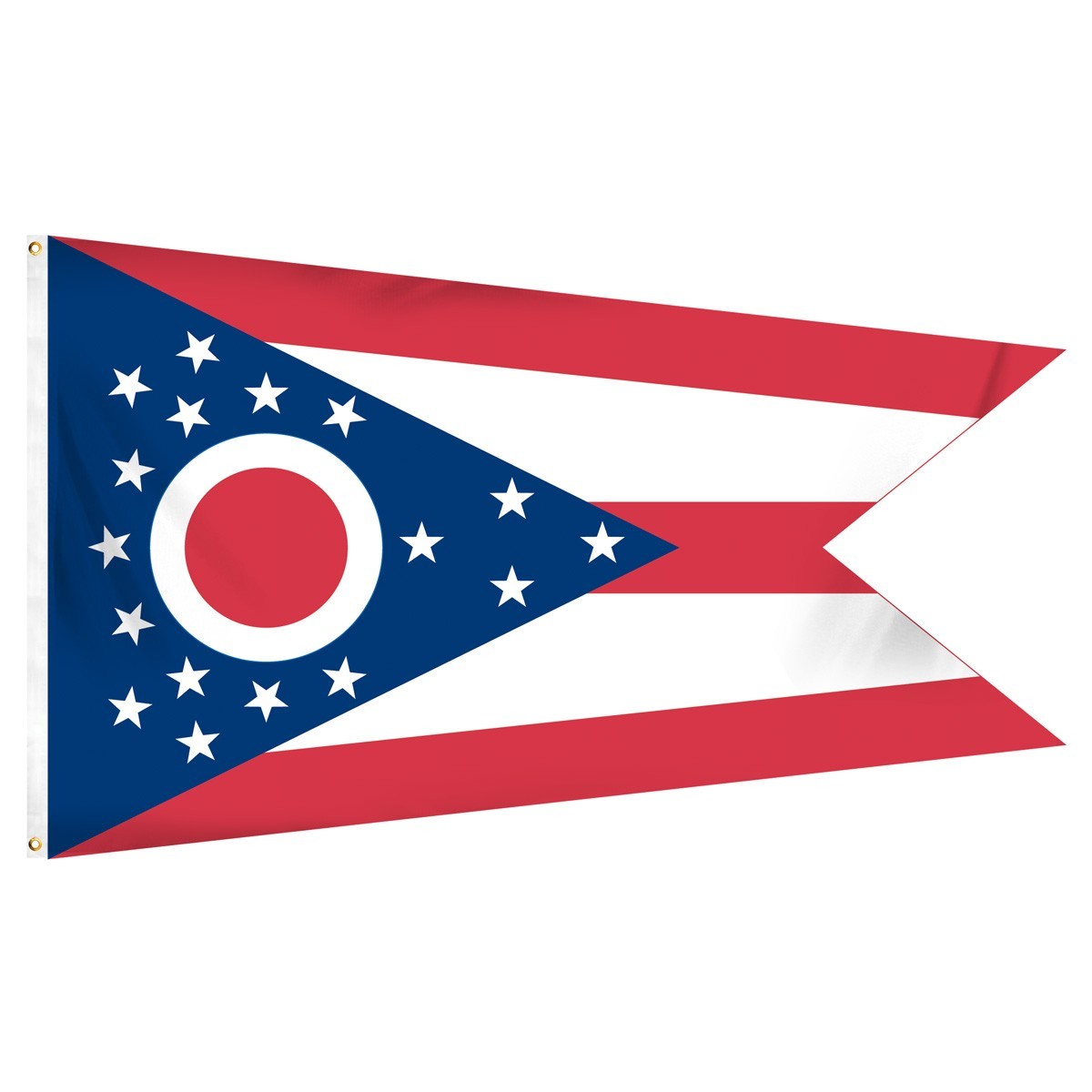 Ohio polyester nylon classroom flags for sale
