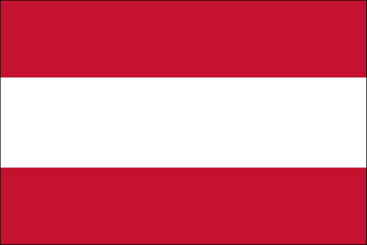 Tahiti 12" x 18" Mounted Flag