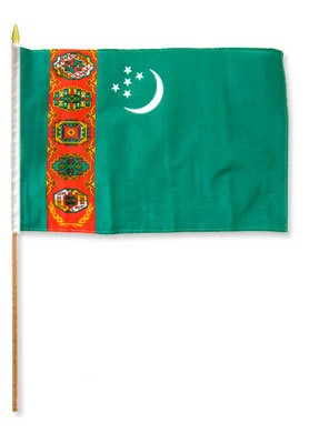 Turkmenistan school parade flags for sale