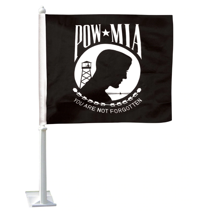 Eder POW-MIA Auto Window Flag