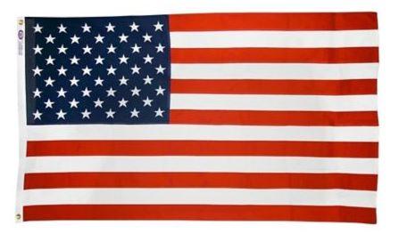 Annin RELIANCE 100% Cotton American USA Flag 3X5 Feet