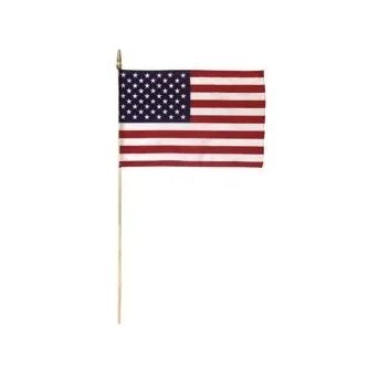 Shop Cotton Made in USA Stick Flags 12x18 inch