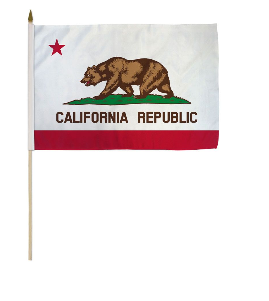 Set of 50 U.S State Flags 12&#39;&#39;x18&#39;&#39;feet Stick Flags Polyester