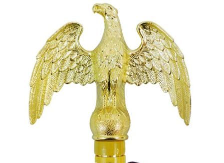 Indoor Oak Flagpole Kit - No Flag