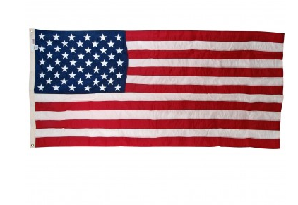 Valley Forge G-SPEC Small 2ft 4 7/16in x 4ft 6in Cotton Flag - Government Flags