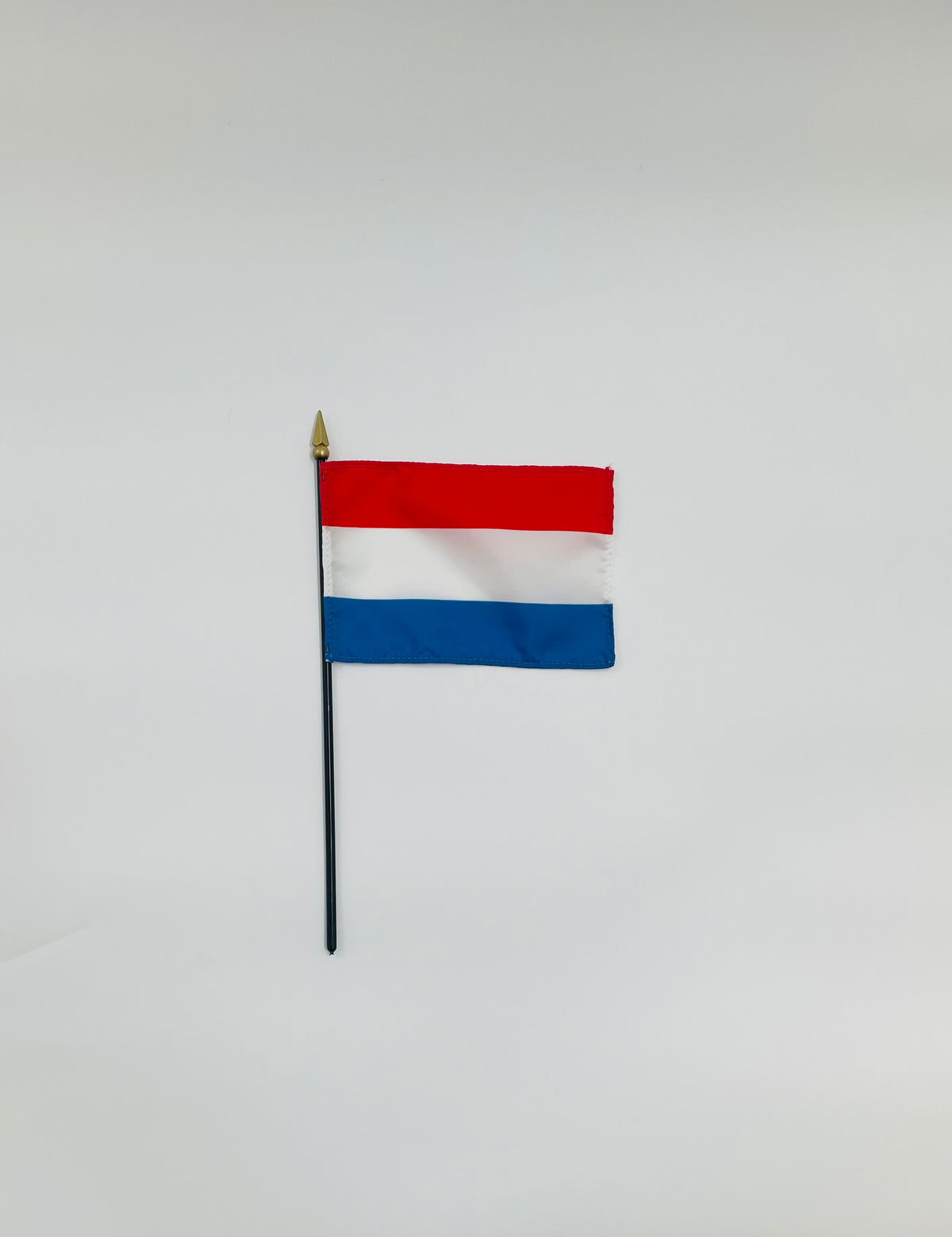 Netherlands 4in x 6in Mounted Stick Flags