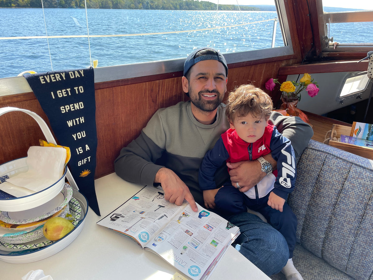 “Every Day With You” Oxford Pennant Wool Hand Made Flag